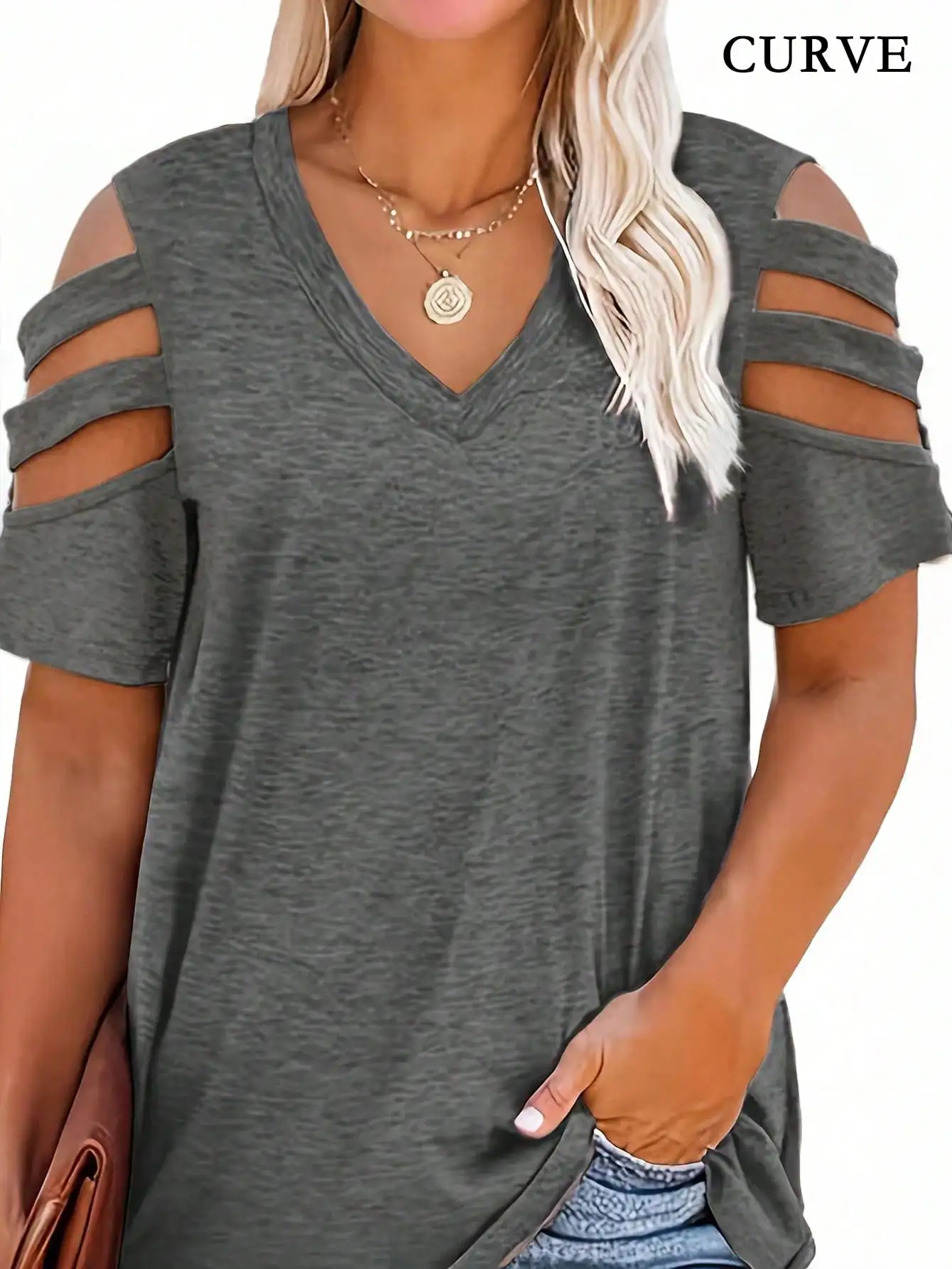 Women Fashion Plus Size 1XL-5X - Blouse Off Shoulder review and price