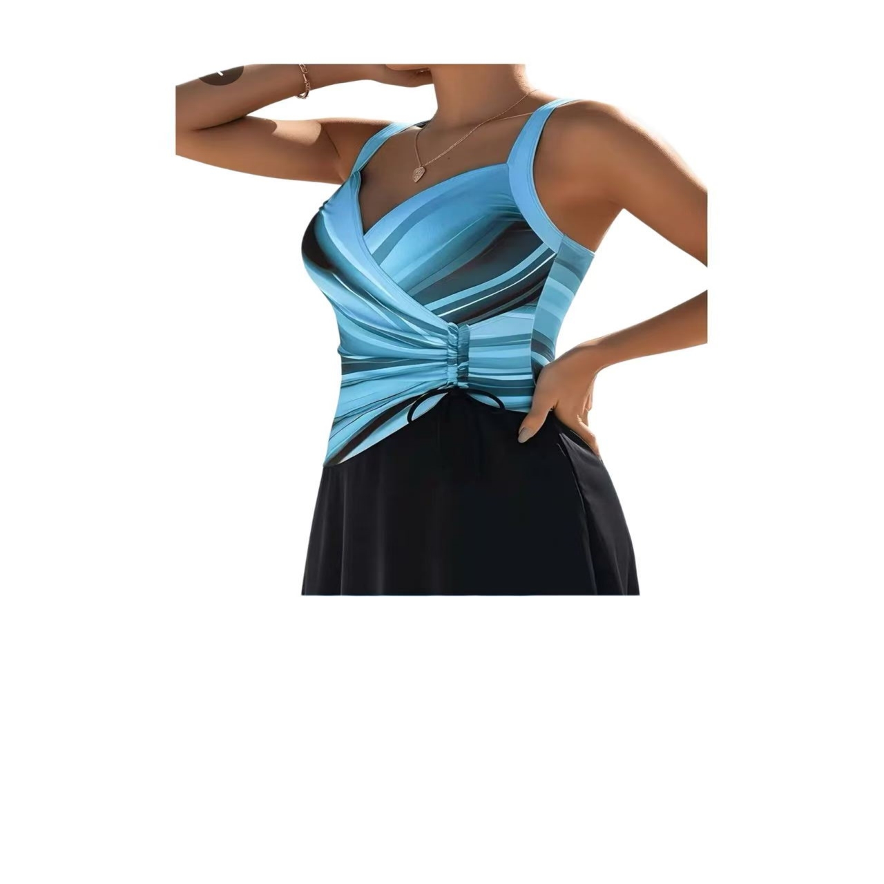 Women Swimdress One Piece Swim - Swimsuit Bikini Ruched review and price