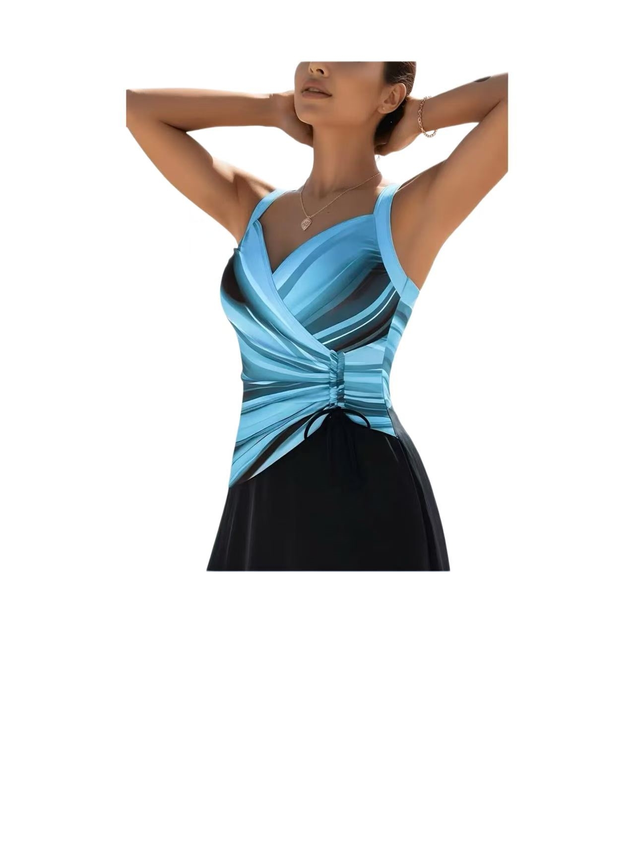 Women Swimdress One Piece Swim - Swimsuit Bikini Ruched review and price