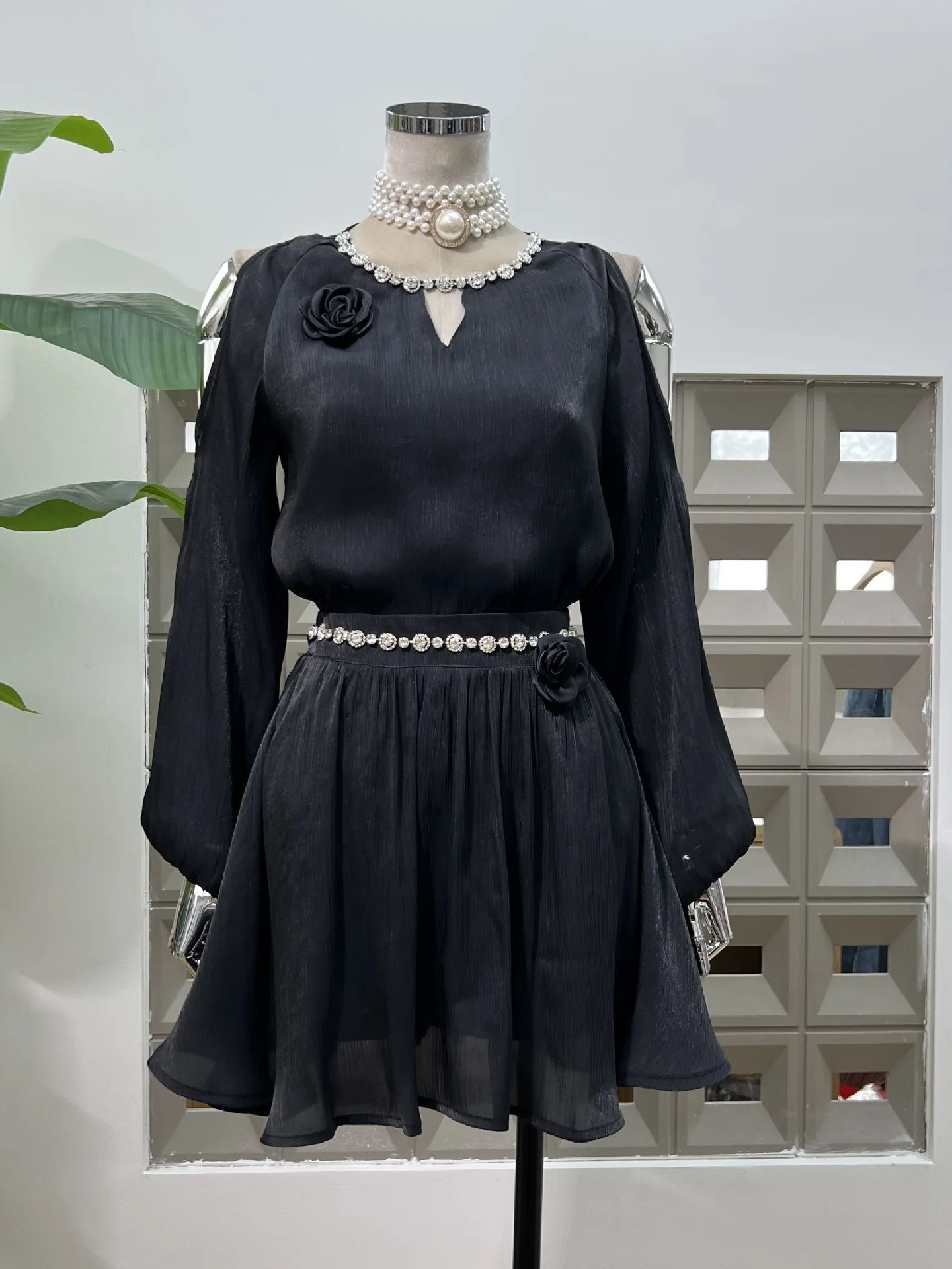 Women Two-Piece Dresses Off-Sh - Blouse Off Shoulder review and price