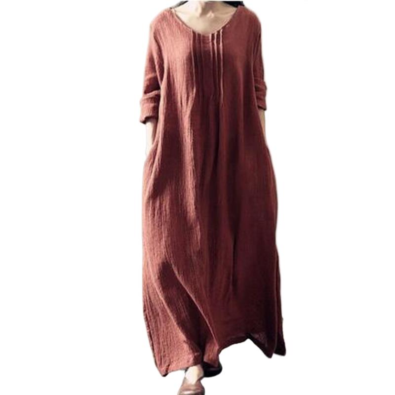 2025 Cotton Linen Vintage Full - Linen Dress Wrap review and price